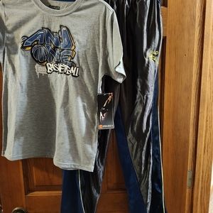 AND1 Boys large NWT outfit set